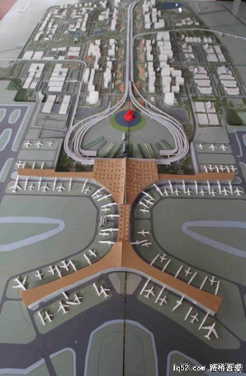 新机场建设规划示意图